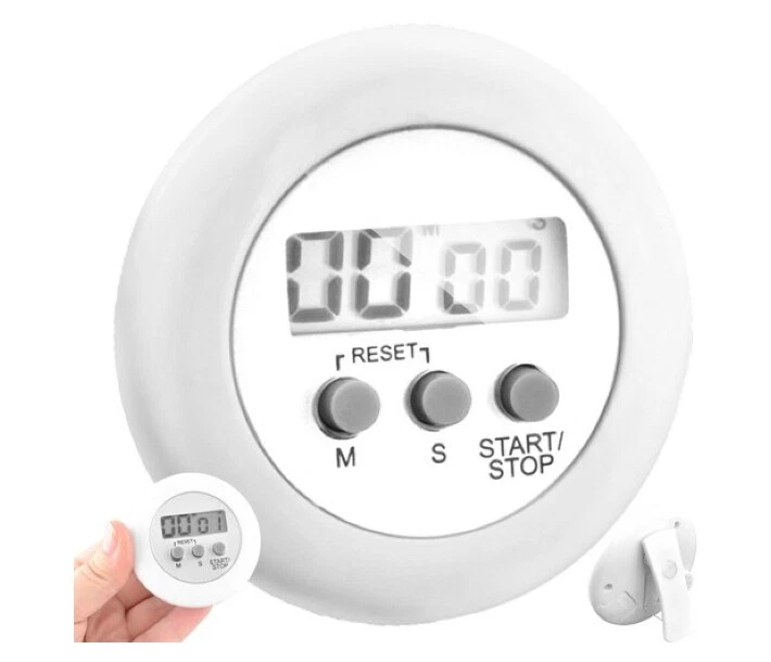 Timer Digitale da Cucina con Magnete contaminuti elettronico - Immagine 1 di 2