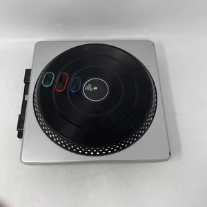 DJ Hero Silver Wireless Turntable Replacement Only For Xbox 360, Wii, PS2, PS3 - Picture 1 of 7