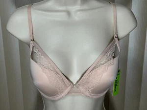 Sam Edelman Plunge BH 32C Bügel gepolstert Contour Rose Dust S2518 - Bild 1 von 6