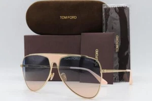 Tom Ford Ethan TF935 935 Sunglasses Gold Peach 28W Authentic 60mm - Picture 1 of 6
