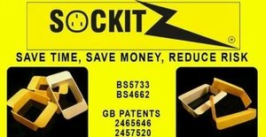 Socket Safety shield Reusable 1 & 2 Gang 30mm pack of 100no ( Plastering & DIY ) - Picture 1 of 10