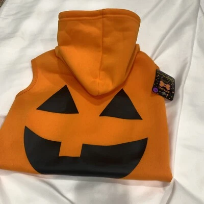 Disfraz Calabaza Halloween Desfile XL. "Para perro grande 23-25"" alrededor del cuerpo" Foto 1 de 4