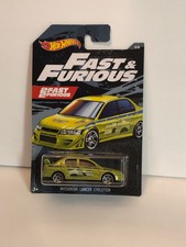 Hot Wheels Fast & Furious Mitsubishi Lancer Evolution 2 Fast 2 Furious 2019