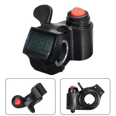 Hochwertiger 5 Draht Daumen Gasgriff für Elektrofahrrad mit LED Display - Bild 1 von 4