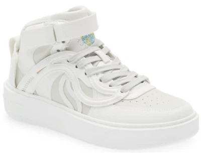 Новый в коробке Stella McCartney S-Wave белый веган кожи середины верхнего кроссовок размер 37 7 $895 - Изображение 1 из 4