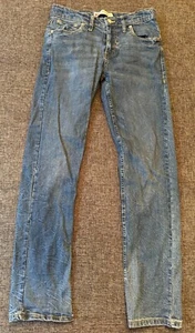 Jeans uomo Levi’s 502 regular taper denim cotone blu - Foto 1 di 11