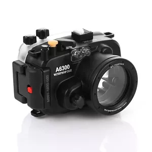 40m Underwater Waterproof Housing Diving Case for Sony A6300 16-50mm Lens HOT! - Picture 1 of 9