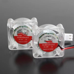 LED Extruder Heat Luminous Cooling Fan 12V/24V Fan for PRUSA EMDER VORON VZBOT - Afbeelding 1 van 15