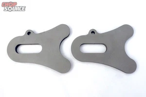 Chopper Axle Plates, 20mm axle, 3/8" laser cut steel, Motorcycle hardtail, C20 - Foto 1 di 1