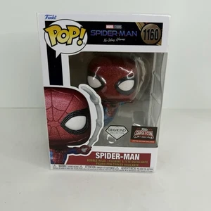 Funko Pop! Figura exclusiva de Spider-Man No Way Home Diamond #1160 Target Con - Imagen 1 de 11