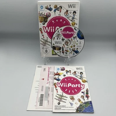WII PARTY Per Nintendo Wii Gioco Multilingua Completo Di Manuali E Codice VIP - Immagine 1 di 4