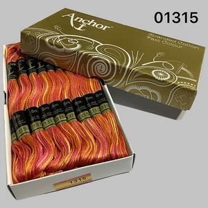 Anchor Stranded Cotton Thread Hand Embroidery Stitch Thread Set of 25 Shade 1315 - Picture 1 of 3