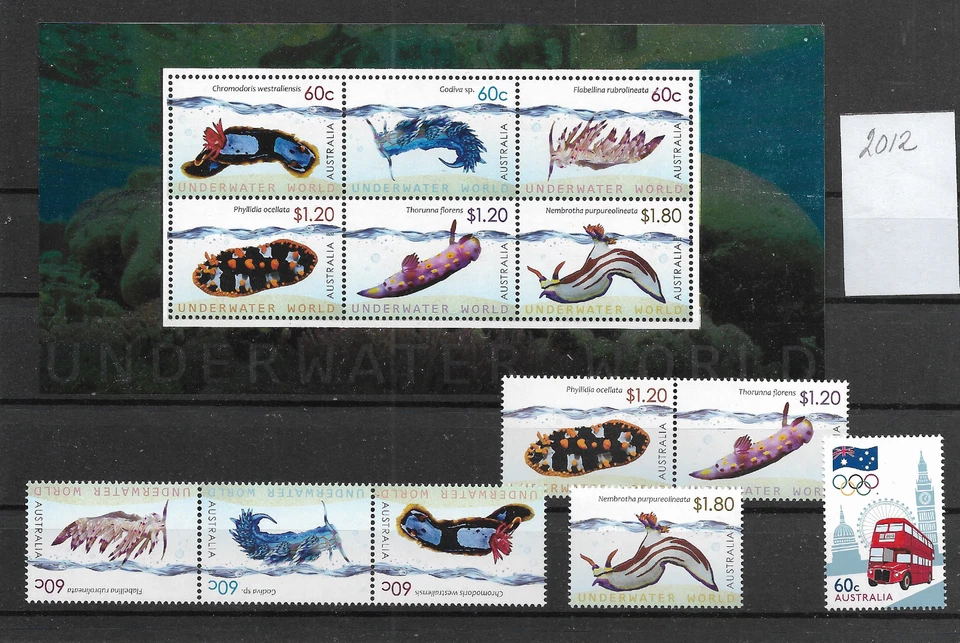 Australia @ 2012 Juegos/Hojas Conmemorativas MNH Buen Precio @Aus.757 Foto 1 de 1