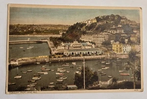 Antique Unused Postcard Torquay From Vane Hill England M7 - Picture 1 of 3