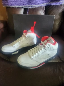 AIR JORDAN RETRO FIRE 5 SIZE 8 FREE SHIPPING - Picture 1 of 6