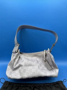 Bolso de mano Gucci GG de lona púrpura - Imagen 1 de 20