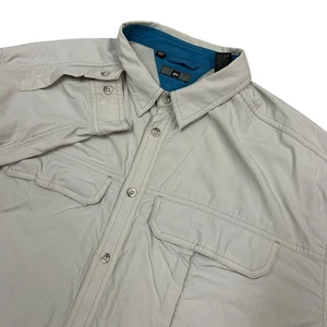 REI Co-op Sahara Hemd Herren XXL hellbraun Outdoor Gorpcore belüftet Angeln Outdoor - Bild 1 von 10