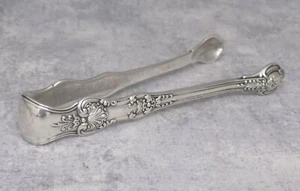 Tiffany & Co Sterling Silver English King Sugar Cube Tongs - Picture 1 of 7