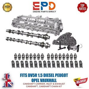 PEUGEOT CITROEN 1.5 BlueHDi CAMSHAFT KIT & 16 ROCKER ARS & LIFTERS DV5R - Picture 1 of 8