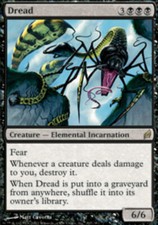 1x Dread LP, English MTG Lorwyn