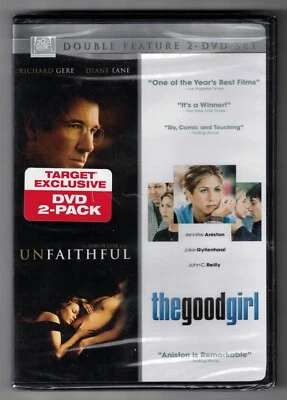 NEW! SEALED! Unfaithful/The Good Girl (Double Feature 2-DVD Set) Richard Gere - Image 1 of 4