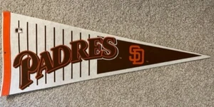 Vintage San Diego Padres MLB Wimpel - Bild 1 von 4