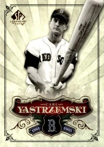 Carl Yastrzemski Boston Red Sox 2006 UD SP Legendary Cuts 35 - Imagen 1 de 2