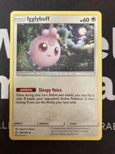Pokémon TCG - Igglybuff 168/236 - Cosmic Eclipse - Near Mint - Picture 1 of 1