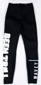 Leggings Been Trill Wavey pantaloni da nuoto pantaloni della tuta neri M nuovi - Foto 1 di 2