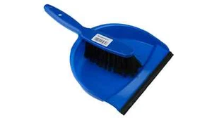 Dustpan and Soft Brush Set Plastic Hand Dust Pan Household Cleaning BLUE 1 - Picture 1 of 24