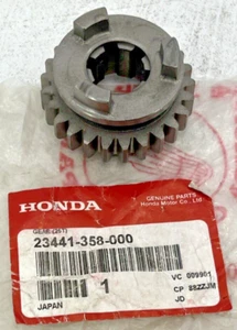 HONDA MOTORCYCLE MT250 MT 250 ELSINORE MAINSHAFT THIRD GEAR 25T 23441-358-000 - Picture 1 of 7