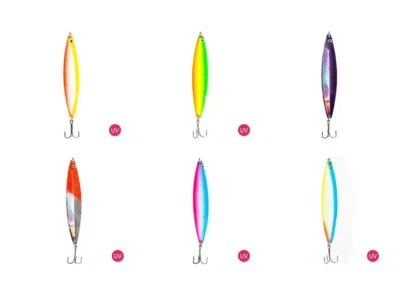 FLADEN Meerforellen-Blinker Nidingen Flash 28g UV-Farben Küstenblinker Mefo - Bild 1 von 4