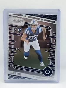 Laiatu Latu 2024 Absolute Football Rookie #115 silver -1095 - Picture 1 of 2
