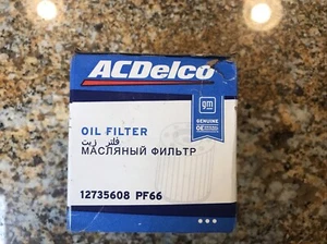 ACDelco Oil Filter 12735608 PF66 Fits 2023-24 Chevy Colorado OEM - Picture 1 of 7