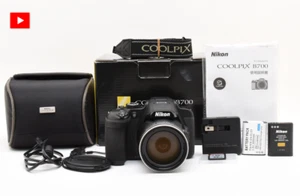[MINT w/ Box] Nikon COOLPIX B700 Digital Camera Black Wi-fi 20.2 MP from JAPAN - Bild 1 von 12