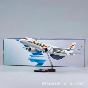 1/80th Tibet Airlines A320neo Passanger Plane Aricraft Display Plane Model Gift - Picture 1 of 8