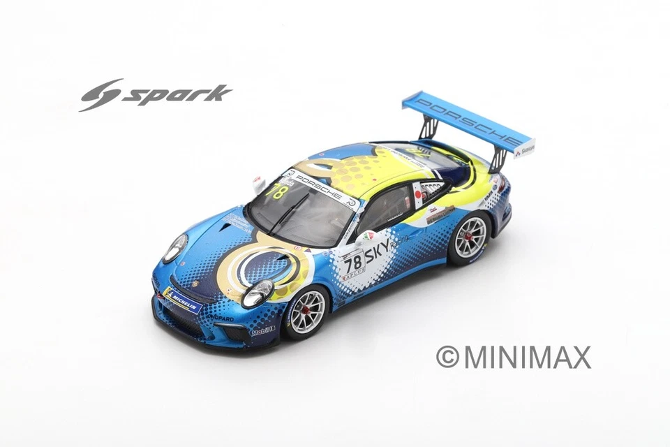 Spark 1/43 Porsche 911 GT3 Cup #78 Porsche Carrera Cup Japan Champion 2018 SJ066 - Immagine 1 di 1
