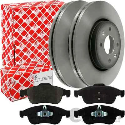 FEBI BREMSSCHEIBEN 280mm + BELÄGE VORNE passend für DACIA DOKKER + LODGY - Bild 1 von 3