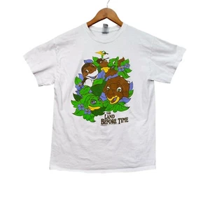 Vintage Land Before Time 90s Movie Cartoon Tee Littlefoot Film T-Shirt M - Bild 1 von 4