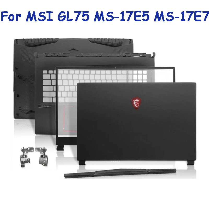 SANS MARQUE coque arrière LCD bazel appuie-tête inférieure Pour MSI GL75 MS-17E5 MS-17E7