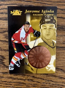 1996-97 Pinnacle Mint Collection Bronze Parallel card Jarome Iginla # 29