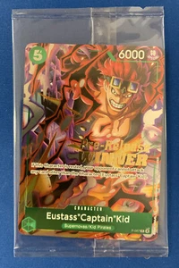 One Piece TCG: Winner P-067 Eustass"Captain"Kid (Silver Foil + Gold Stamp) - Picture 1 of 2