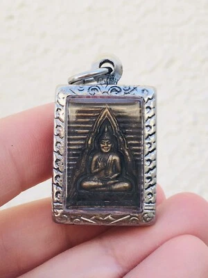 Mini Lp Wat Parknam Buda Amuleto Talismán Colgante Dije Protección TTL. 539,2 Foto 1 de 4