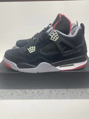 Nike Air Jordan 4 Retro Bred - Talla 8.5 - 308497 089 - Lanzamiento 2012 Foto 1 de 4