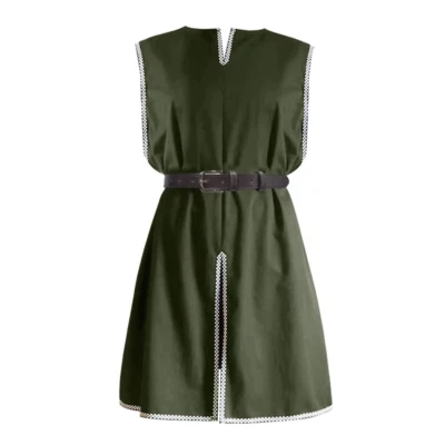 Camisa Top Túnica Medieval Renacimiento Lino, Disfraz Caballero Vikingo Pirata Jerkin Foto 1 de 4