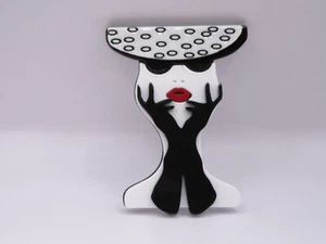 ACRYLIC BROOCH - Picture 1 of 1