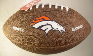 NFL Team Logo Mini Football DENVER BRONCOS - Bild 1 von 4