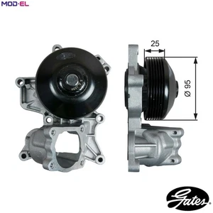 WATER PUMP ENGINE COOLING WP0121 FOR BMW 3/E92/X/SAV/E8/E91/E90/Convertible 5 - Picture 1 of 9