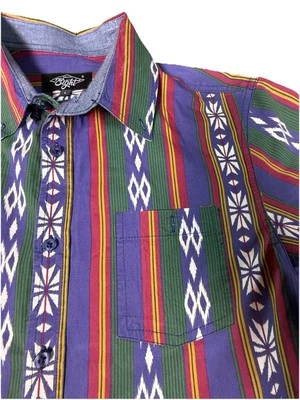 Eighty Eight Men’s Large Button Down Shirt Short Sleeve - Image 1 of 4