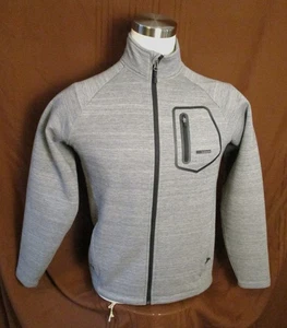 Avalanche Outdoor Full-Zip Jacket, Gray, Cotton Blend, Men's Size S, EUC - Picture 1 of 7